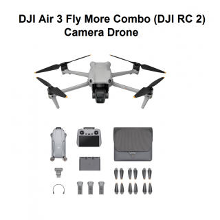 DJI Air 3 Fly More Combo (DJI RC 2) - Camera Drone